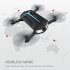 The new  JJRC H37 Mini Baby ELFIE Camera Drone is a folding selfie drone that takes 720p video and high res images  this compact drone can fit in your pocket