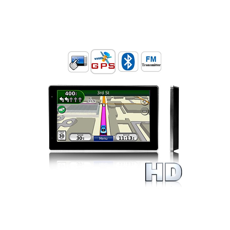 6 Inch HD Touchscreen Handheld GPS Navigator