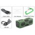 The portable stereo Bluetooth 4 0 speaker is a perfect outdoor waterproof and shockproof companion  featuring NFC support and doubling as a 3600mAh power bank 