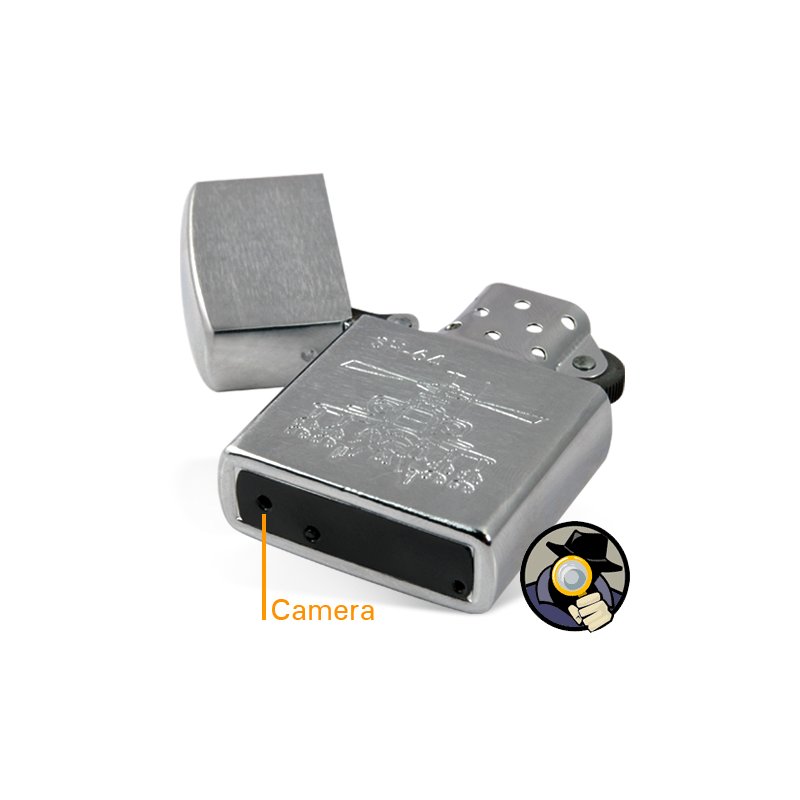 Camera Lighter + DVR (4GB Silver Copter Edition)