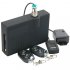 The ultimate solution in car theft prevention  one complete system that has a fingerprint ignition lock  GSM messaging system  and car alarm style all in one 
