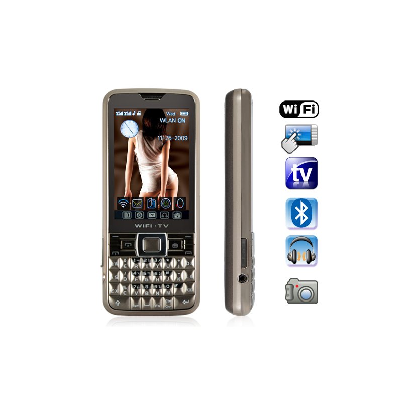 Element - Wifi Touchscreen Worldphone with QWERTY Keyboard