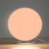 Therapy Lamp Round Sad Night Light UV Free Daylight 5 Levels Brightness Adjustable 4 Timers And Memory Function Light For Blue Mood EU Plug