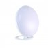 Therapy Lamp Round Sad Night Light UV Free Daylight 5 Levels Brightness Adjustable 4 Timers And Memory Function Light For Blue Mood EU Plug