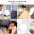 Therapy Lamp Round Sad Night Light UV Free Daylight 5 Levels Brightness Adjustable 4 Timers And Memory Function Light For Blue Mood EU Plug
