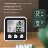 Thermometer High Precision Digital LCD Hygrometer Temperature Humidity Meter For Indoor Outdoor TS 9909 B