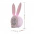Thermometer Temperature Display Rechargeable Night Light Digital Snoozing Multifunctional Alarm Clock Rabbit Shaped green 1W