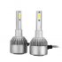 These LED Car Headlight Bulbs feature an H1 light interface  Each light delivers up to 3800 lumen and comes with 41 COB chips  