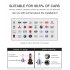 These LED car headlight bulbs come with an H3 fitting  Each light produces a whopping 4500 lumen of bright white light to light up the path ahead 