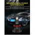 These LED car headlight bulbs come with an H3 fitting  Each light produces a whopping 4500 lumen of bright white light to light up the path ahead 