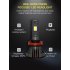 These LED car headlight bulbs come with an H3 fitting  Each light produces a whopping 4500 lumen of bright white light to light up the path ahead 