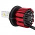 These LED car headlight bulbs come with an H13 fitting  Each light produces a whopping 6800 lumen of bright white light to light up the path ahead 