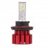 These LED car headlight bulbs come with an H13 fitting  Each light produces a whopping 6800 lumen of bright white light to light up the path ahead 