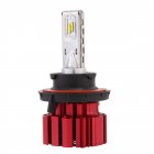These LED car headlight bulbs come with an H13 fitting  Each light produces a whopping 6800 lumen of bright white light to light up the path ahead 