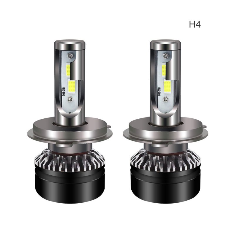LED Car Headlight Bulbs - H4 Fitting, 5000 L