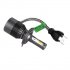 These LED headlight bulbs for your car light up the road in front of you for up to 200m  Fit for cars with an H4 light interface  IP67 waterproof design  
