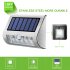 These solar powered outdoor LED lights feature a PIR motion detection sensor and will light up the path for all your visitors  