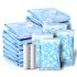 Thicken Compressed Vacuum Bag for Clothes Quilt Wardrobe Organize blue 60 40cm blue hand roll