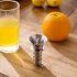Thicken Mini Manual Stainless Steel Fruit Squeezer Juice Maker for Lemon Orange Silver