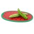 Thicken Watermelon Shape Chopping Board for Home Vegetable Fruit Cutting Meat Cutting Mat large