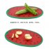 Thicken Watermelon Shape Chopping Board for Home Vegetable Fruit Cutting Meat Cutting Mat large