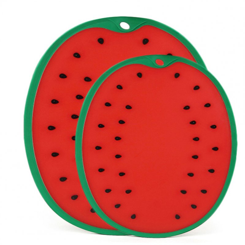 Thicken Watermelon Shape Chopping Board for Home Vegetable Fruit Cutting Meat Cutting Mat large