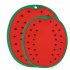 Thicken Watermelon Shape Chopping Board for Home Vegetable Fruit Cutting Meat Cutting Mat