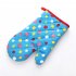 Thickened Heat Insulation Microwave Oven Gloves  Protective Hand Cover Kitchen Accessories Big dot red