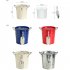 Thickened Ice Bucket With Lid Handles Portable Multi purpose Beverage Tub Insulated Drink Tub Drink Chiller red