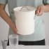 Thickened Ice Bucket With Lid Handles Portable Multi purpose Beverage Tub Insulated Drink Tub Drink Chiller red