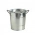 Thickened Ice Bucket With Lid Handles Portable Multi purpose Beverage Tub Insulated Drink Tub Drink Chiller red