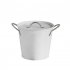 Thickened Ice Bucket With Lid Handles Portable Multi purpose Beverage Tub Insulated Drink Tub Drink Chiller red