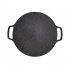 Thickened Round Grill Pan Outdoor Camping Picnic Cassette Stove Frying Pan Barbecue Cookware Bbq Tool 30cm