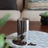 Thickened Tea Canister Stainless Steel Airtight Coffee Bean Container For Coffee Tea Cocoa Pasta 6 x 10 cm