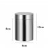 Thickened Tea Canister Stainless Steel Airtight Coffee Bean Container For Coffee Tea Cocoa Pasta 6 x 10 cm