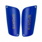 Thicker Letter Leg Supports Protector Pads ootball Soccer Shin Guards Leg Supports Protector Pads Adult models - blue