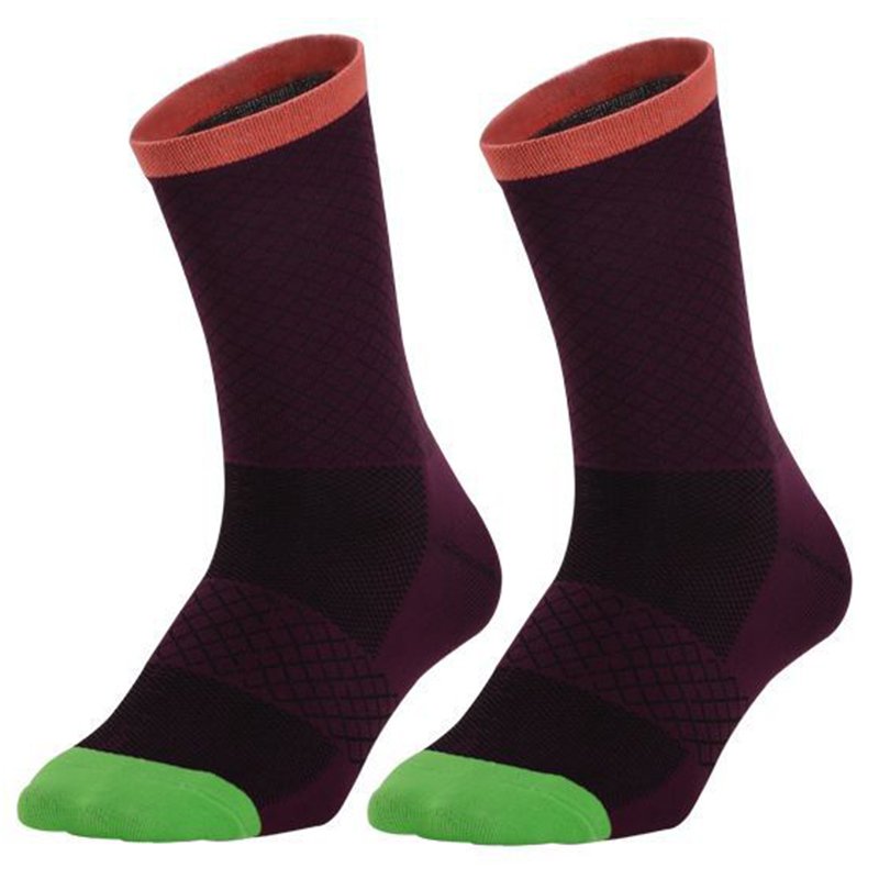 Thin Cycling Running Compression Wear-resistant Sports Socks purple_One size