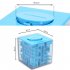 Thinkmax Money Saving Puzzle Maze Box for Kids and Children Blue