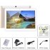 This 10 1 inch 4G Android 5 1 tablet PC brings on the go entertainment with access to the greatest games apps and media services