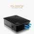 This 100W LED projector produces up to 3300 lumens to project movies and presentations onto your wall  It comes with VGA  AV  and HDMI support 