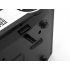 This 100W LED projector produces up to 3300 lumens to project movies and presentations onto your wall  It comes with VGA  AV  and HDMI support 