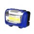 This 110 Lumen COB LED Headlight is the perfect outdoor gadget as it lights up whatever lays in front of you in a bright white LED light  
