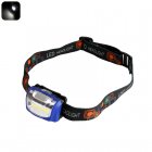 This 110 Lumen COB LED Headlight is the perfect outdoor gadget as it lights up whatever lays in front of you in a bright white LED light  