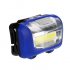 This 110 Lumen COB LED Headlight is the perfect outdoor gadget as it lights up whatever lays in front of you in a bright white LED light  