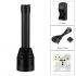 This 13000 Lumen LED Flashlight features 12 high quality CREE XM L T6 LEDs that support 5 different lighting modes  