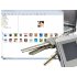 This 2GB digital photo frame is the perfect size to attach to any keychain  It has a colorful 1 5 inch screen that makes viewing pictures easy and enjoyable 