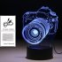 This 3D LED color light in the shape of a camera is the perfect gift for any photography enthusiast out there and it features 7 different colors 