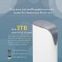 This 3TB Home Cloud Storage allows you to store up to 3TB of personal information  You ll be able to access it anywhere and at any time  