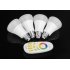 This 4 Pack of RGBW LED bulbs have E27 fittings and are fully adjustable so you can set their brightness and color to suite your mood