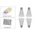 This 4 Pack of RGBW LED bulbs have E27 fittings and are fully adjustable so you can set their brightness and color to suite your mood